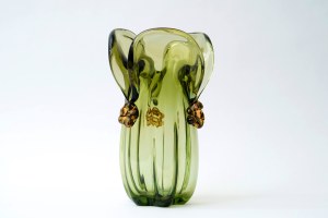 Glass vase - USSR