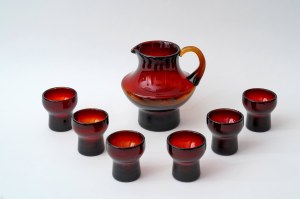 Glass beverage set - HS Sudety - Z. Horbowy