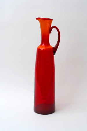 Glass jug - tall - HS Sudety - Z. Horbowy