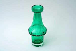 Glass vase Christmas tree - HS Zawiercie - J. Podlasek.