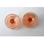 Szklany zestaw do alkoholu - HS Hortensja - Przedwojenna