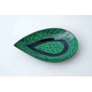 Porcelitowa popielniczka Listek - ZPS Chodzież