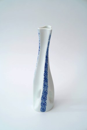 Porcelain curly vase - ZPS Bogucice