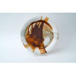 Porcelanowa patera abstrakcyjna - E. Jakubaszek - Duża