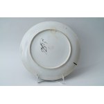 Porcelanowa patera dekoracyjna - Autorska - lata 60-te XX wieku.