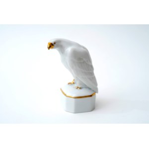 Porcelanowa figurka orła - Kunstporzellane Metzer & Ortloff