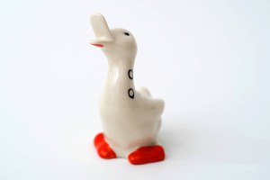 Porcelain figurine - Duck - ZPS Chodzież