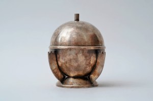 Plated sugar bowl - a copy of J. Kejlova's design