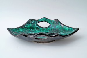 Huge ceramic decorative platter - France?