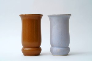 Two ceramic vases - Boleslawiec - B. Wolanin