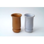 Dwa ceramiczne wazony - Bolesławiec - B. Wolanin