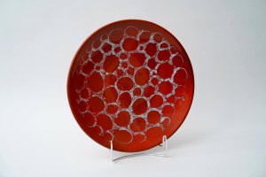 Piękna, ceramiczna patera dekoracyjna - Kamionka Łysa Góra
