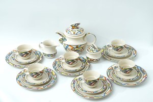Porcelain coffee service - Rosenthal - Dorothy Hafner