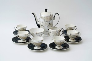 Porcelain coffee service Regina - Soccer - ZPS Chodzież