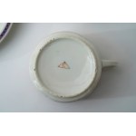 Porcelanowy serwis do kawy ,,Lwów'' - FP Chodzież - niebieski