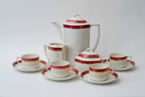 Porcelain coffee service , 