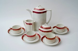 Porcelain coffee service , 