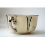 Porcelanowy serwis do kawy - wzór 510 - FP Ćmielów - zdobiony platyną