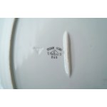 Porcelanowa waza, półmisek i misa - Lwów - FP Ćmielów - Przedwojenny