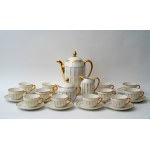 Przedwojenny,porcelanowy serwis do kawy - wzór 500 - FP Ćmielów - na 12 osób