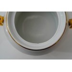 Przedwojenny,porcelanowy serwis do kawy - wzór 500 - FP Ćmielów - na 12 osób