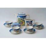 Unikatowy, porcelanowy serwis do kawy Grunwald - Chodzież - Mal. Jan Maćkowiak