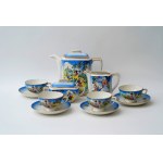 Unikatowy, porcelanowy serwis do kawy Grunwald - Chodzież - Mal. Jan Maćkowiak