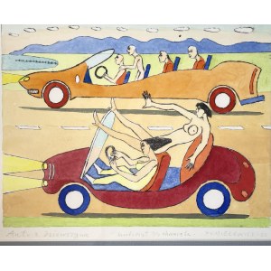 Czesław Tumielewicz, Auto z dziewczyną, 2022r,