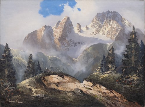 Joachim Ernst Lemke?, Przełęcz alpejska, XX w.