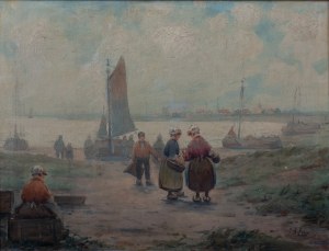 Oskar Fehringer, Oskar Fehringer? Road to the fishing port, 19th/20th century