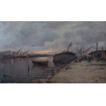 Colon, Nabrzeże portu w Bessin, XIX w.