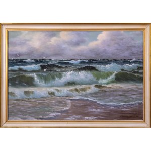 Helmut Martinsen-Sylt, Stürmische See, ca.1950