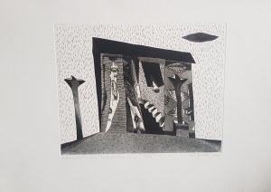 Dmitruk Jerzy, Floor above, from the series Life of a Painter, 2005.