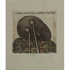 Eidrigevicius Stasys, Marie Rose de Lengue Theunis, ex libris