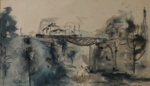 Fleck Wojciech, Bridge in the Garden