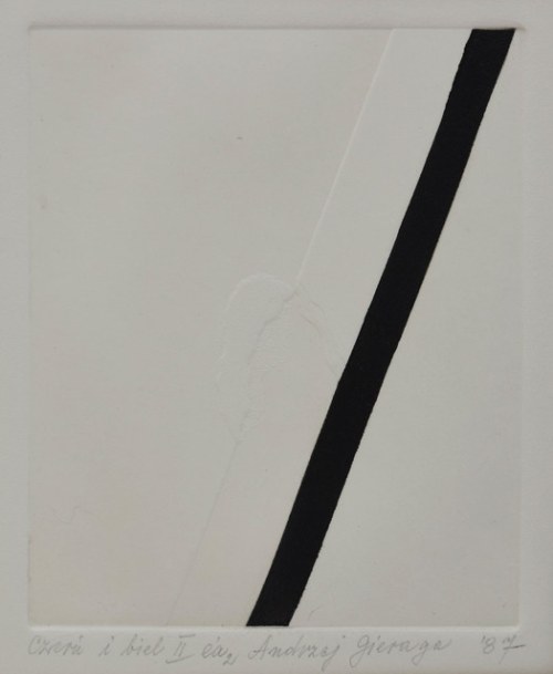 Gieraga Andrzej, Czerń i Biel II, 1987r.