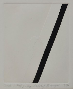Gieraga Andrzej, Black and White II, 1987.