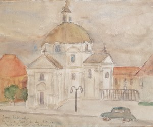 Żabianka Irena, New Town Warsaw, 1960.