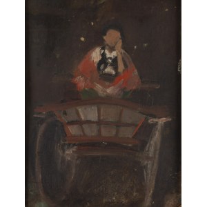 Włodzimierz Tetmajer (1862 Harklowa - 1923 Kraków), Kobieta na wozie