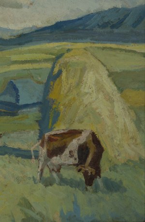 Stanisław Kamocki (1875 Warsaw - 1944 Zakopane), Mountain Landscape