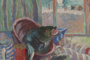 Stanislaw Borysowski (1901 Lviv - 1988 Torun), Still life with fish