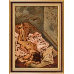 Benn Bencion Rabinowicz (1905 Bialystok - 1989 Paris), Woman in the bedclothes