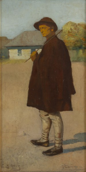 Ignacy Pinkas (1888 Jaslo - 1935 Krakow), Highlander, 1913