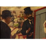 Stanisław Kostrzewski (zm. 1899 r., Warszawa), „Scena z variete”, 1895