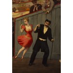 Stanisław Kostrzewski (zm. 1899 r., Warszawa), „Scena z variete”, 1895