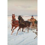 Ignacy Zygmuntowicz (1875 - 1947), Spotkanie na drodze