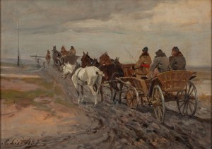 M. Lisowski, Carts on the road