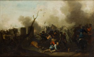 Author unrecognized (18th century), Battle