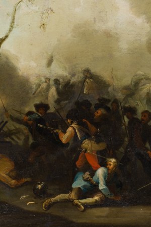 Author unrecognized (18th century), Battle