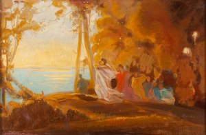 Tadeusz Bulewski (1898 - 1930 ), Arcadian Landscape